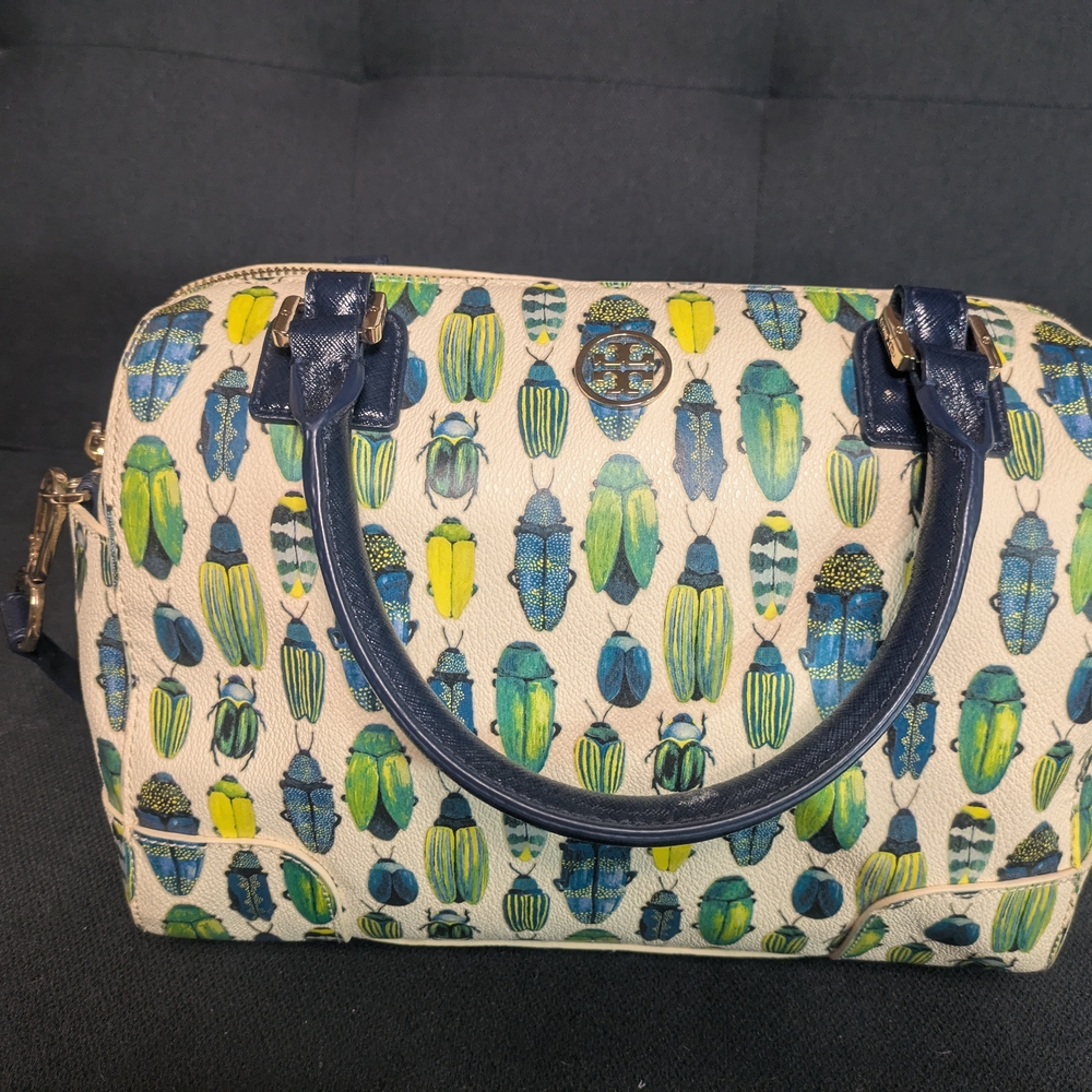 Tory Burch Kensington Middy Scarab Beetle Bag